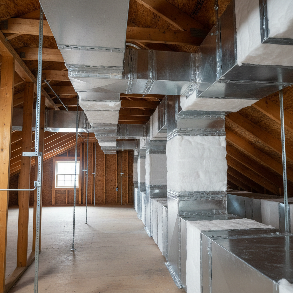 New Sealed Ductwork System