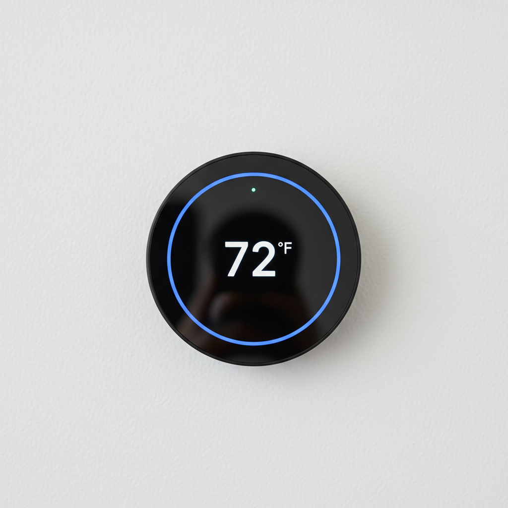 Smart Nest WiFi Thermostat Installed